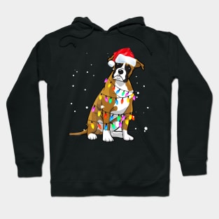 Boxer Dog Christmas Hoodie